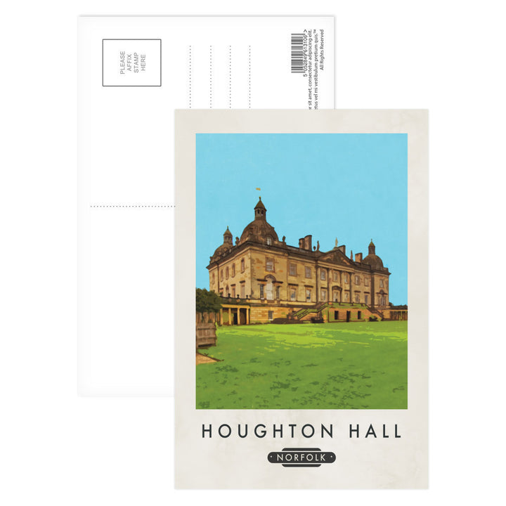 Houghton Hall, Norfolk Postcard Pack
