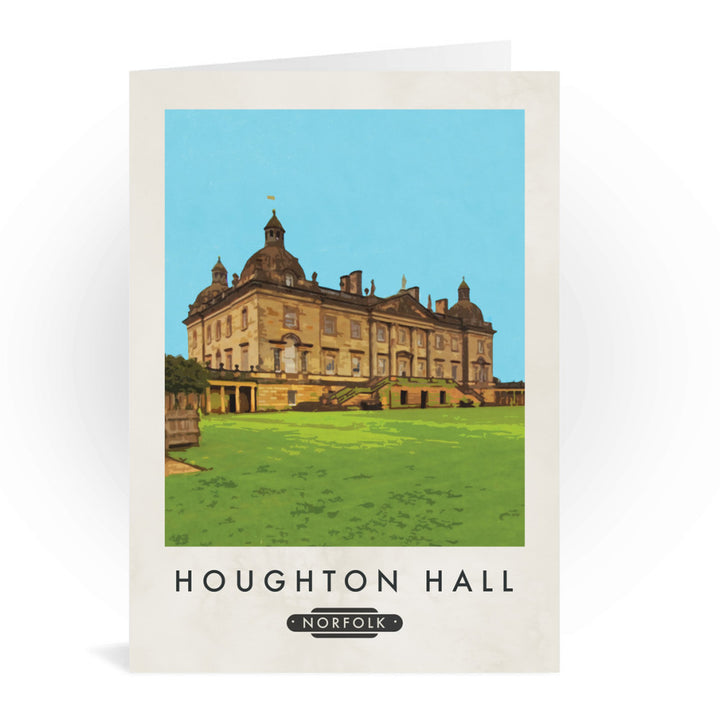 Houghton Hall, Norfolk Greeting Card 7x5