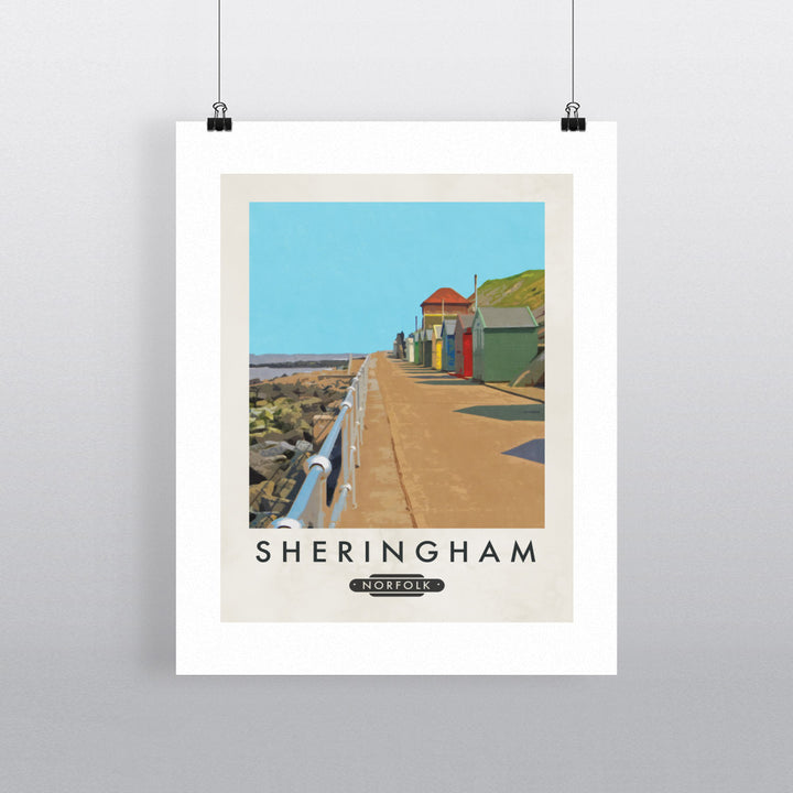 Sheringham, Norfolk 90x120cm Fine Art Print