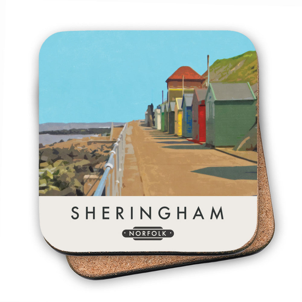 Sheringham, Norfolk MDF Coaster