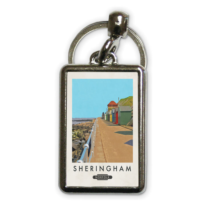 Sheringham, Norfolk Metal Keyring