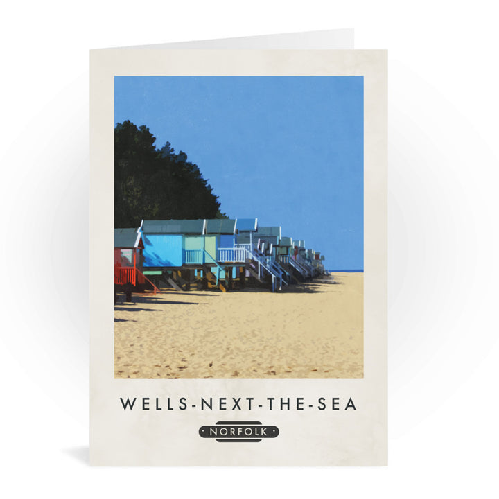 Wells Next The Sea, Norfolk Greeting Card 7x5
