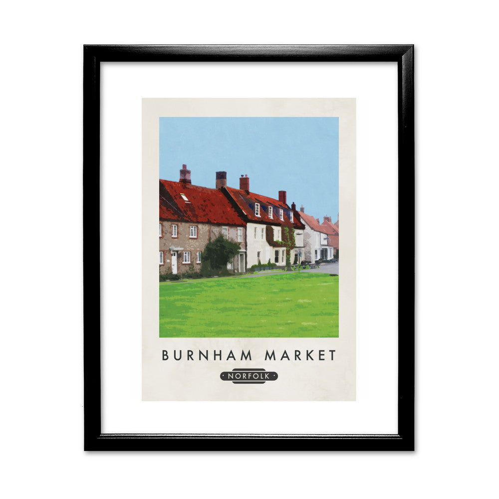 Burnham Market, Norfolk - Art Print