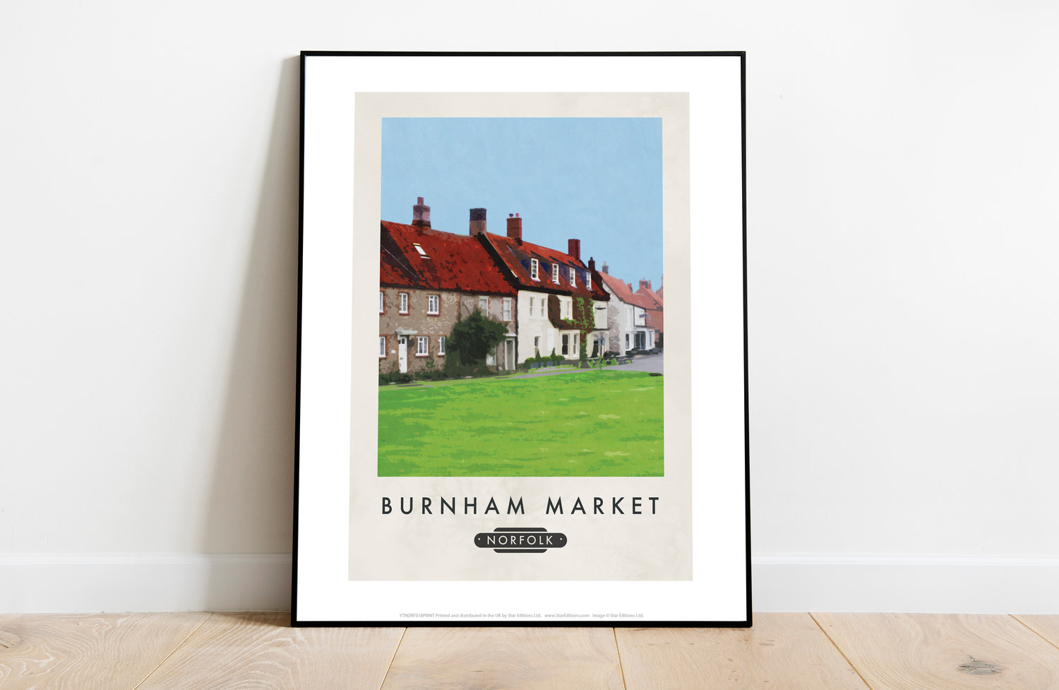 Burnham Market, Norfolk - Art Print