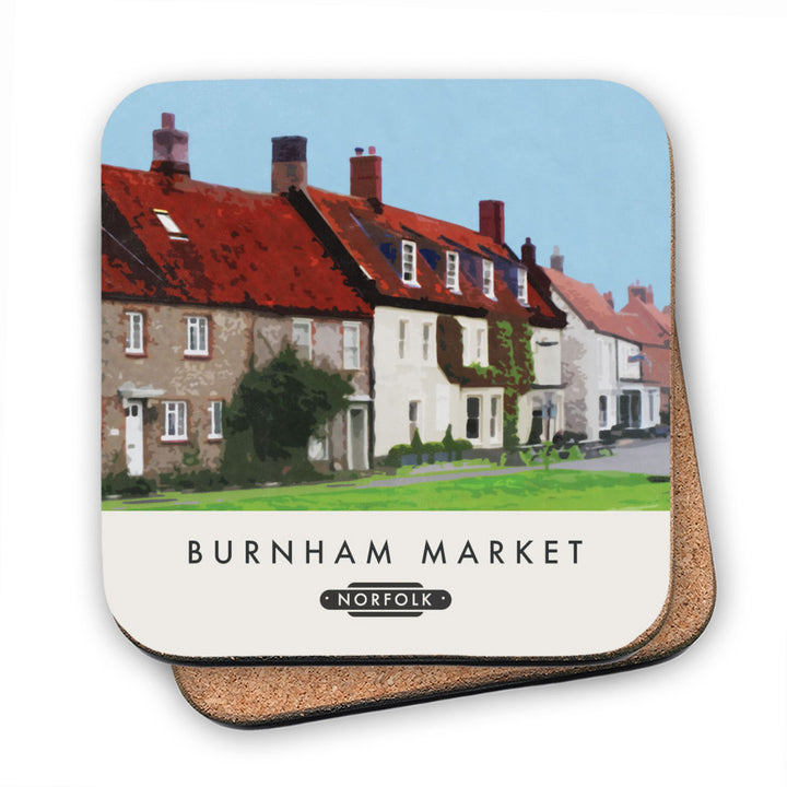 Burnham Market, Norfolk MDF Coaster