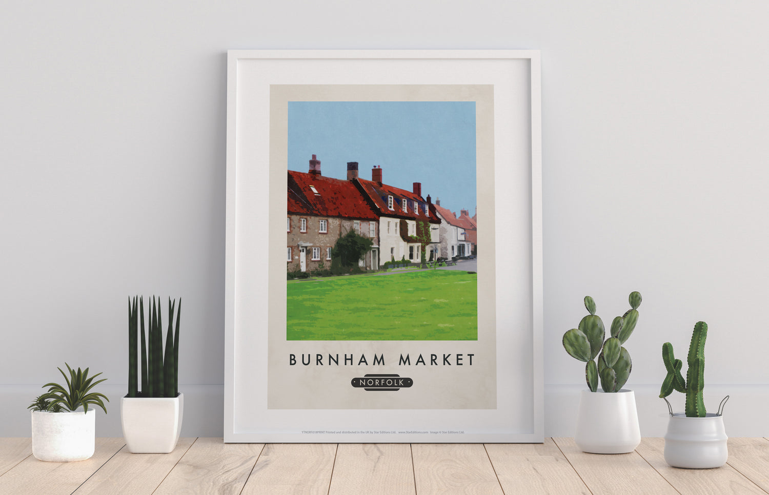 Burnham Market, Norfolk - Art Print