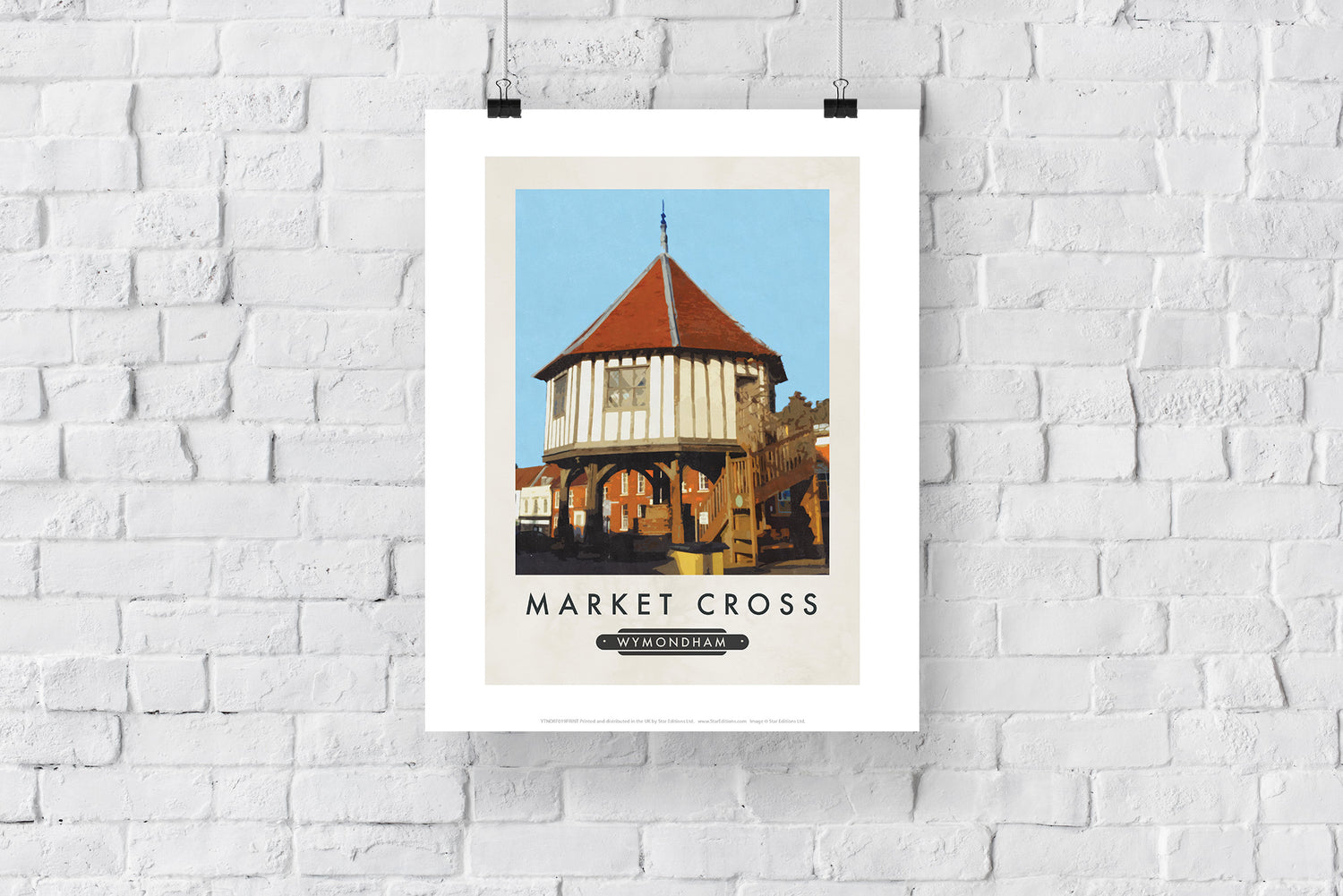 The Market Cross, Wymondham, Norfolk - Art Print