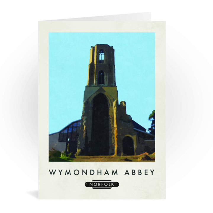 Wymondham Abbey, Norfolk Greeting Card 7x5