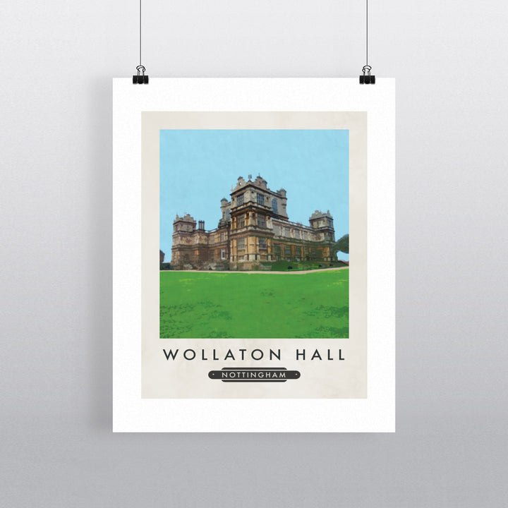 Wollaton House, Nottingham 90x120cm Fine Art Print