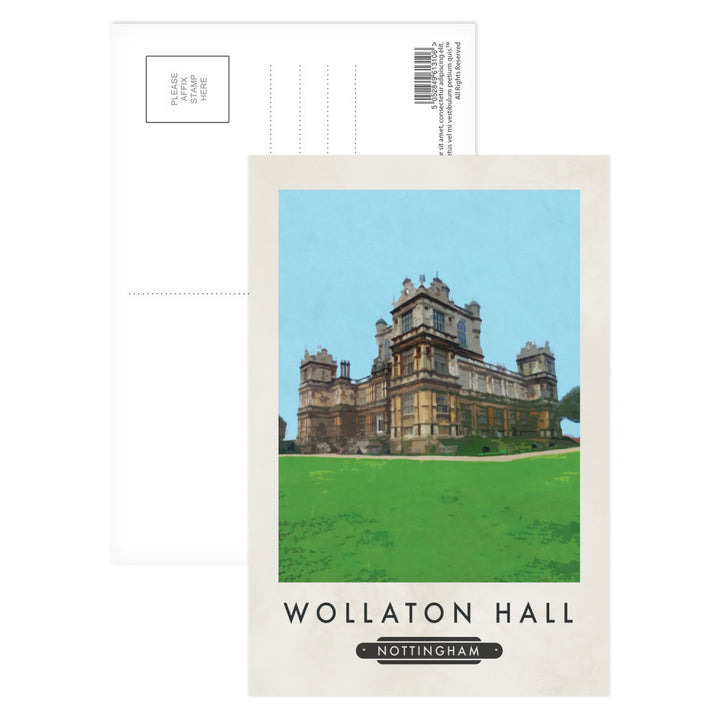 Wollaton House, Nottingham Postcard Pack