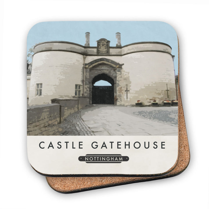Nottingham Gatehouse MDF Coaster
