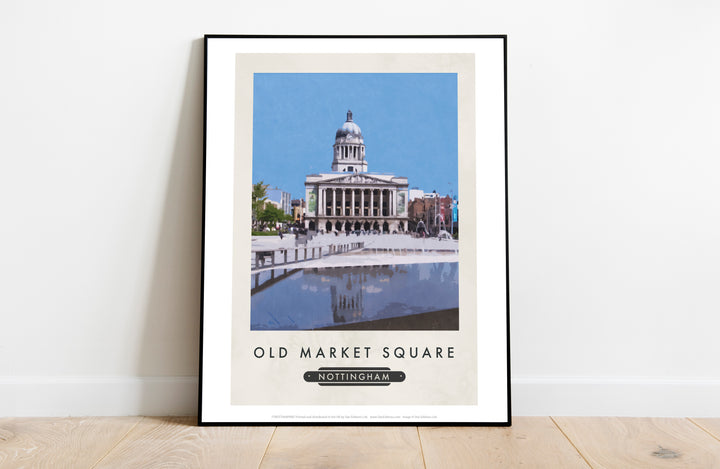 Old Market Square, Nottingham - Art Print