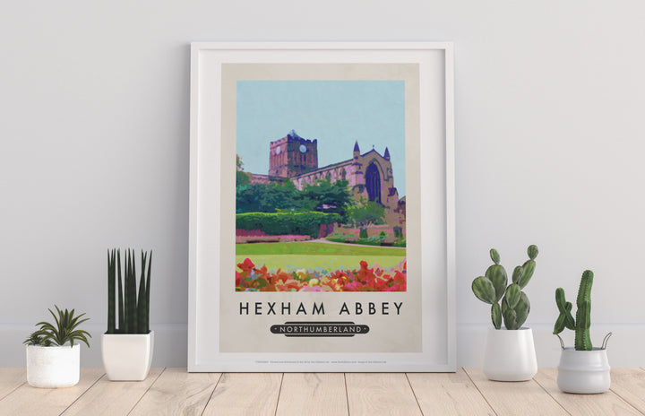 Hexham Abbey, Northumberland - Art Print