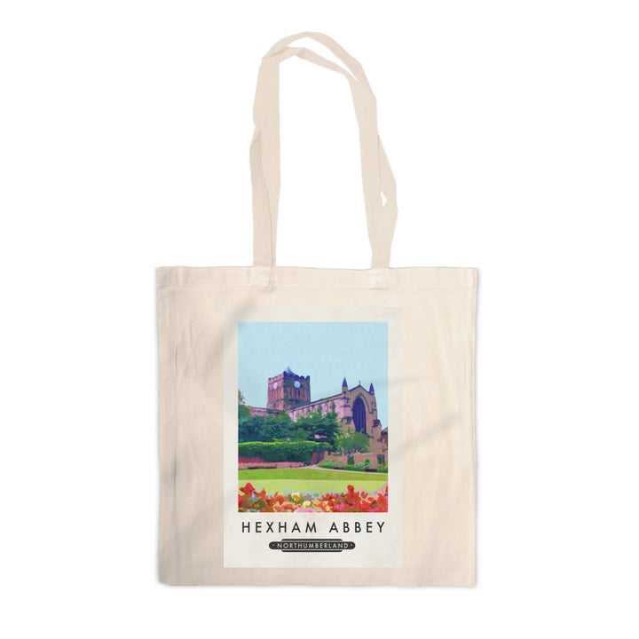 Hexham Abbey, Northumberland Canvas Tote Bag
