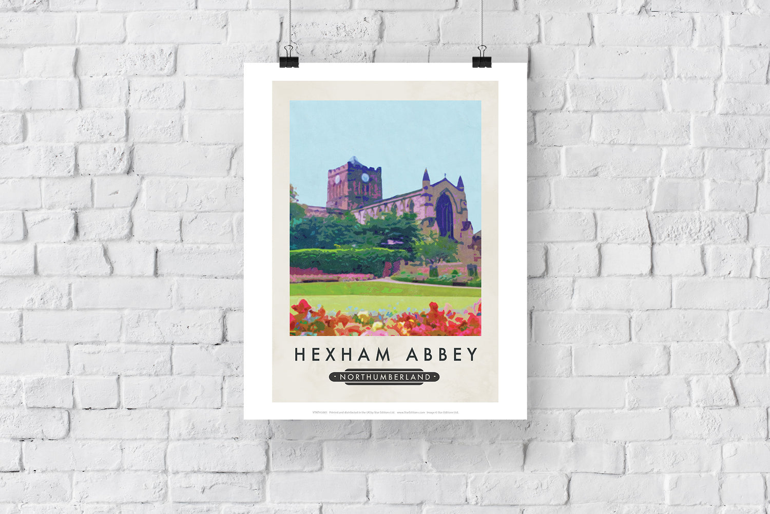 Hexham Abbey, Northumberland - Art Print