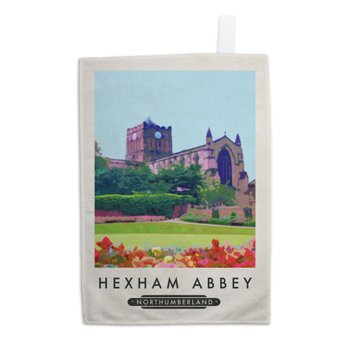 Hexham Abbey, Northumberland Tea Towel