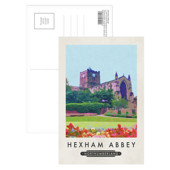 Hexham Abbey, Northumberland Postcard Pack