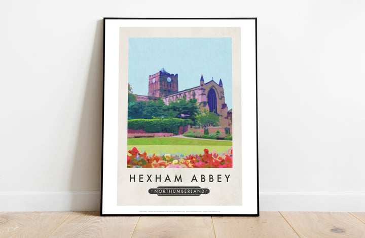 Hexham Abbey, Northumberland - Art Print