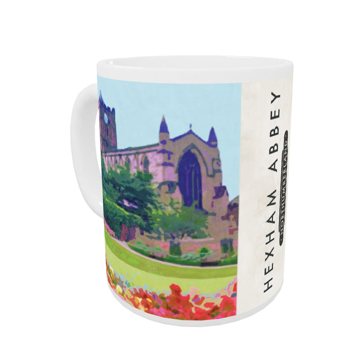 Hexham Abbey, Northumberland Coloured Insert Mug