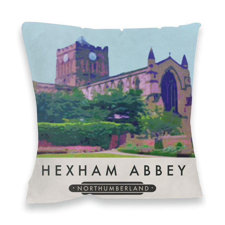 Hexham Abbey, Northumberland Fibre Filled Cushion