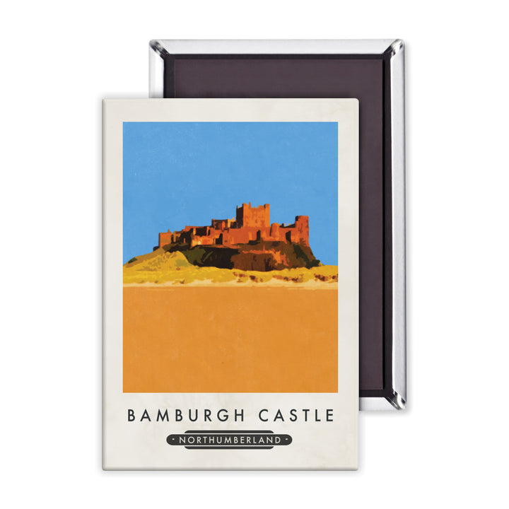 Bamburgh Castle, Northumberland Magnet