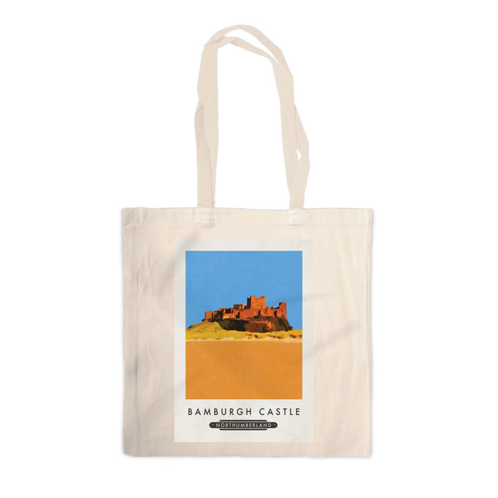 Bamburgh Castle, Northumberland Canvas Tote Bag