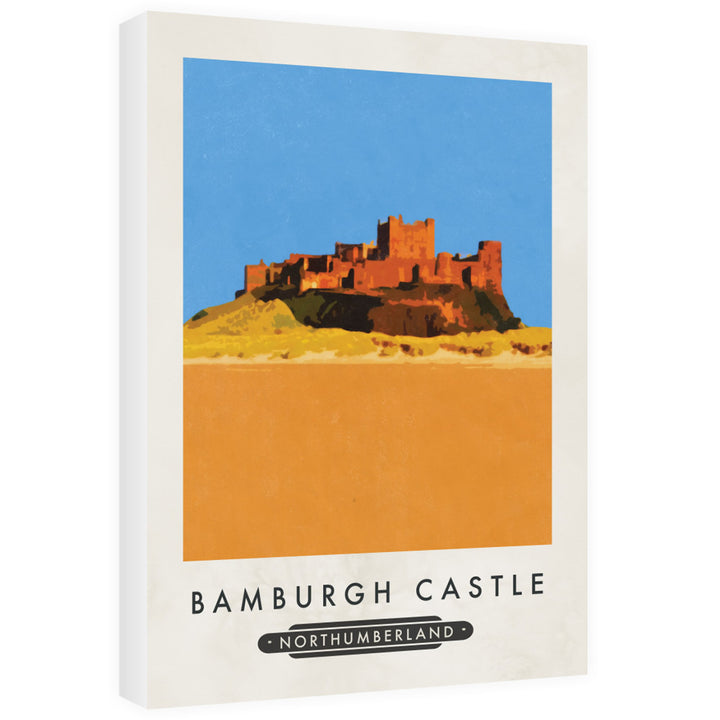 Bamburgh Castle, Northumberland 60cm x 80cm Canvas