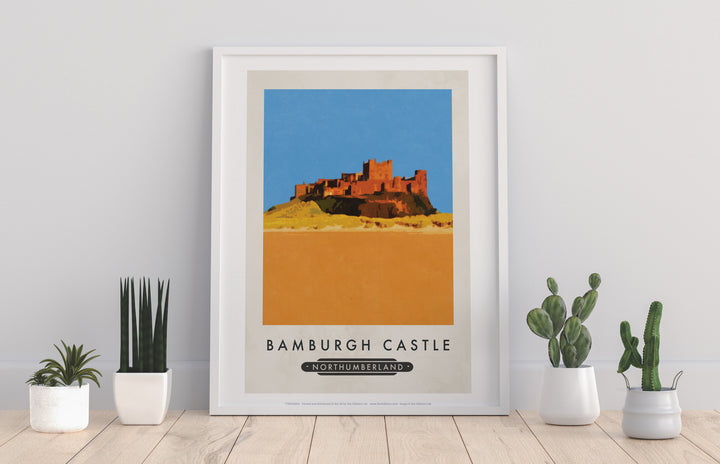 Bamburgh Castle, Northumberland - Art Print