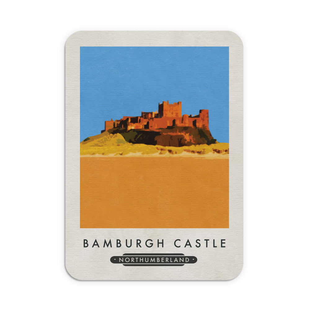 Bamburgh Castle, Northumberland Mouse Mat