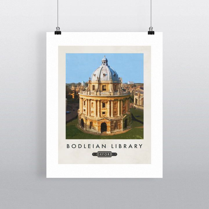 The Bodleian Library, Oxford 90x120cm Fine Art Print