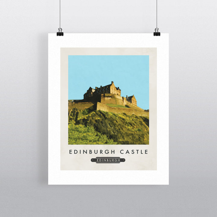 Edinburgh Castle, Scotland 90x120cm Fine Art Print