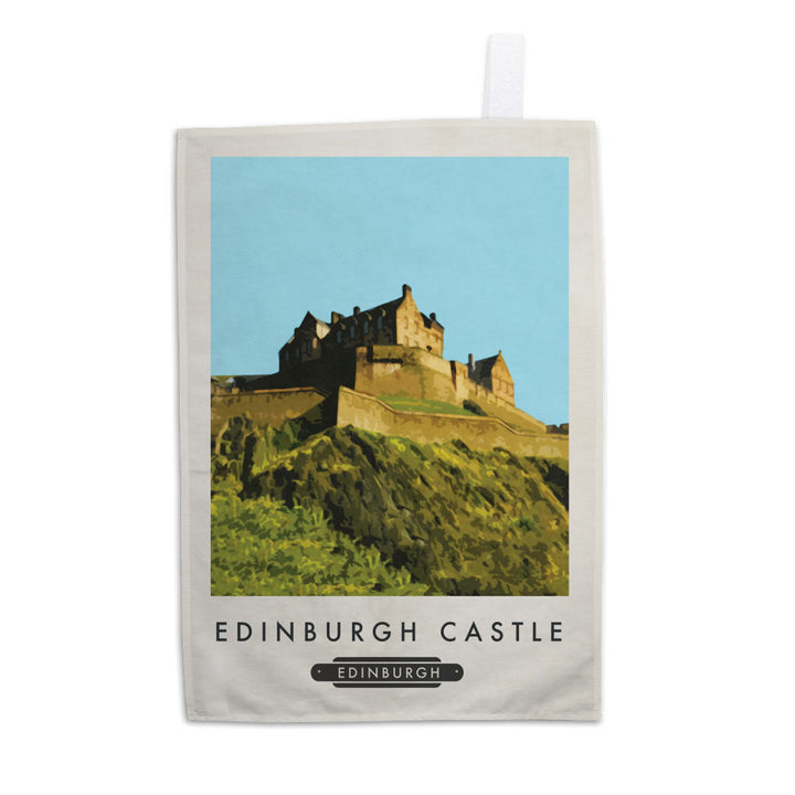 Edinburgh Castle, Scotland Tea Towel