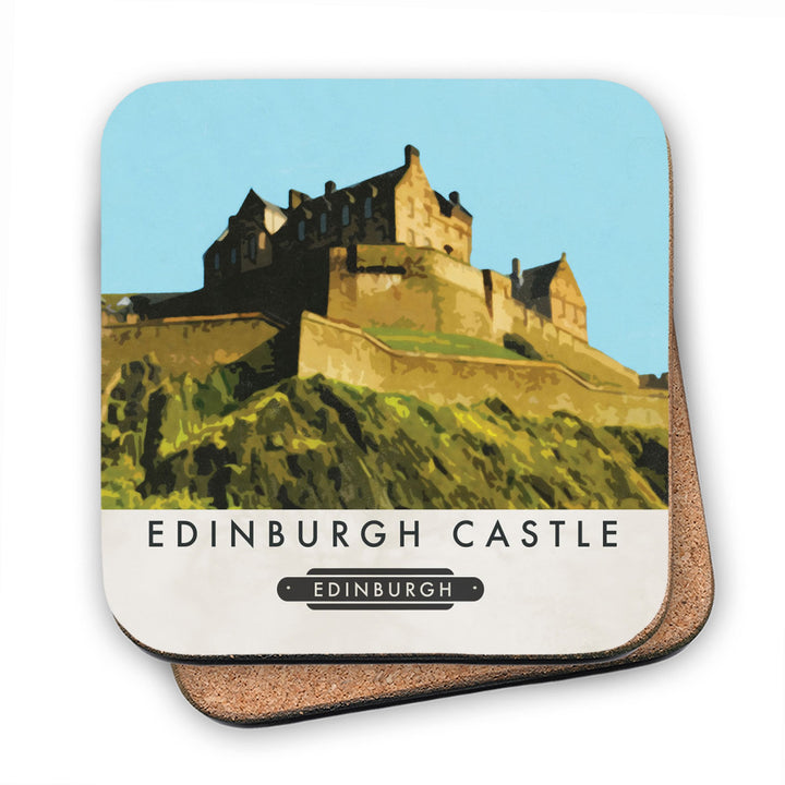 Edinburgh Castle, Scotland MDF Coaster