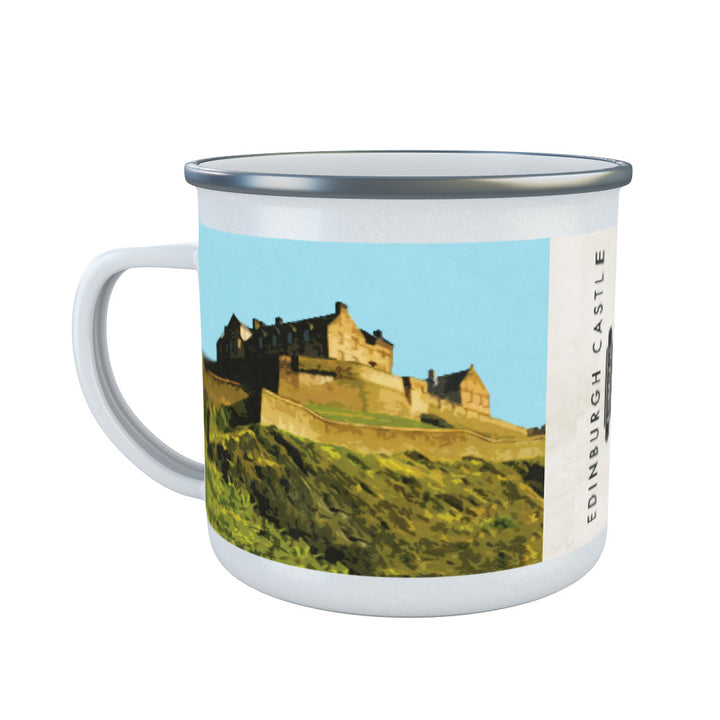 Edinburgh Castle, Scotland Enamel Mug