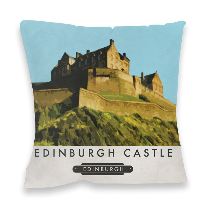 Edinburgh Castle, Scotland Fibre Filled Cushion
