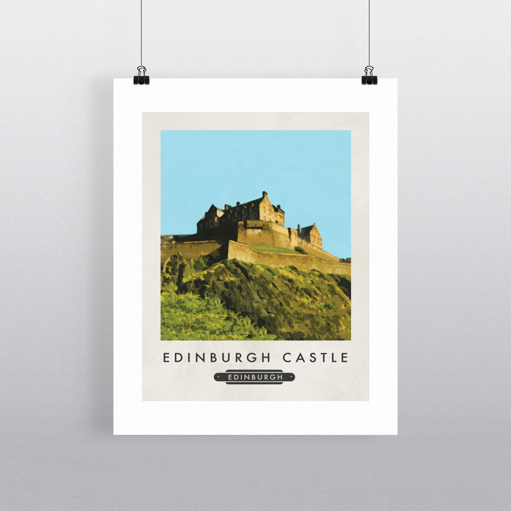 Edinburgh Castle, Scotland - Art Print