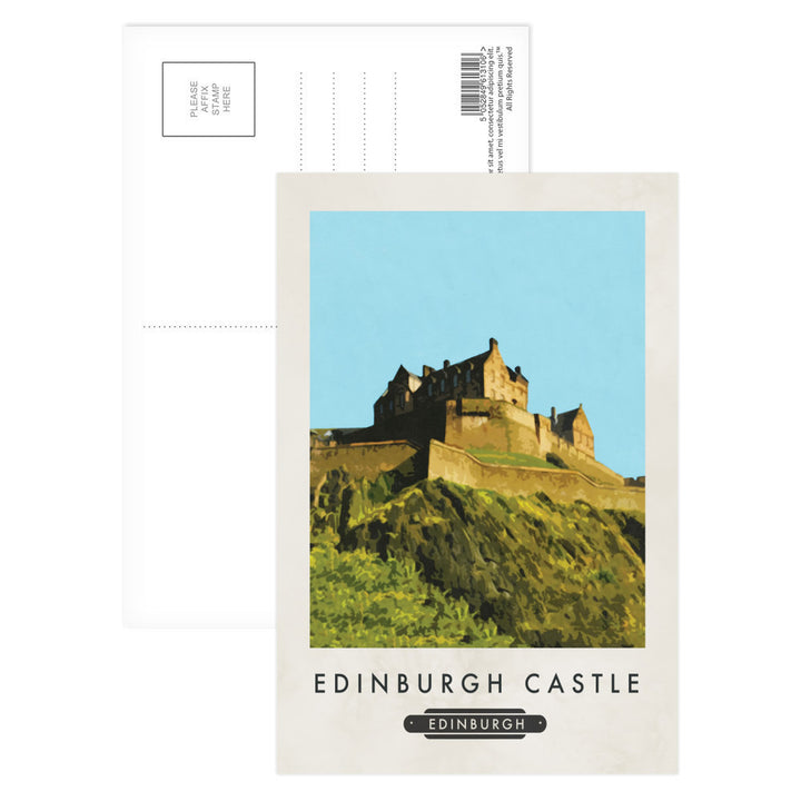 Edinburgh Castle, Scotland Postcard Pack