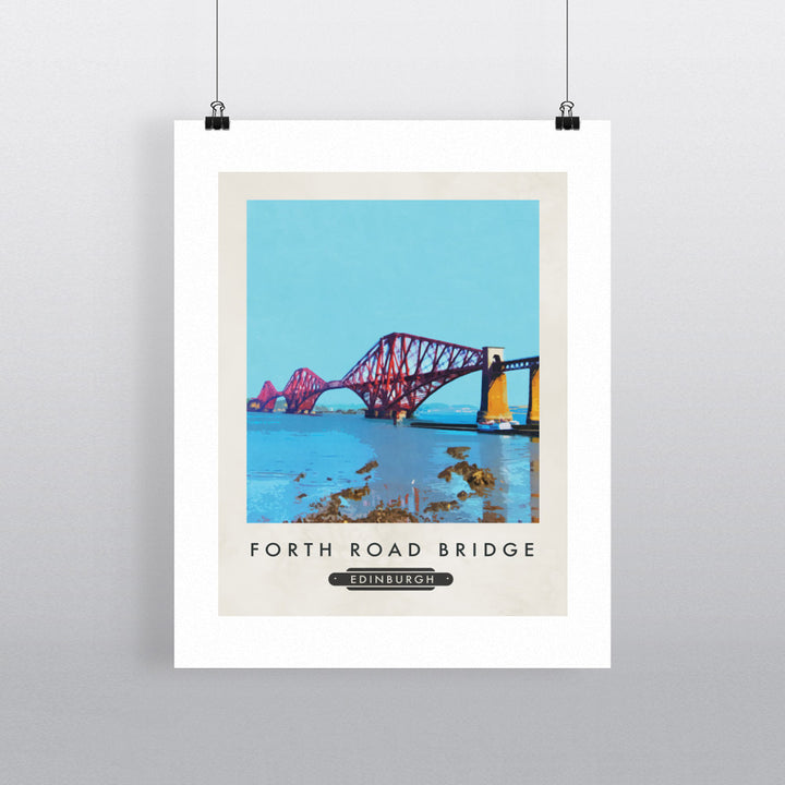The Forth Road Bridge, Edinburgh, Scotland 90x120cm Fine Art Print