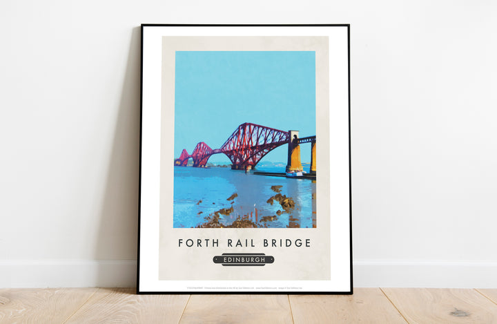 The Forth Road Bridge, Edinburgh, Scotland - Art Print