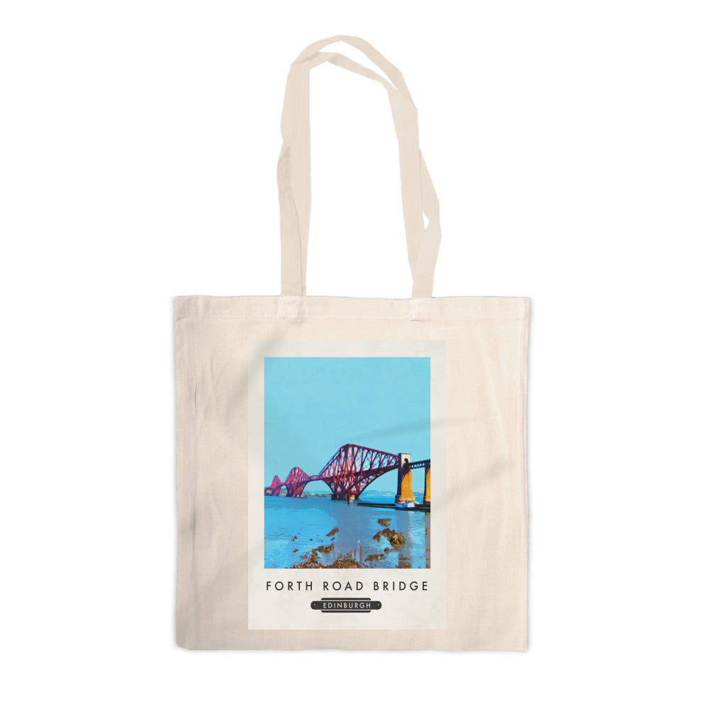 The Forth Road Bridge, Edinburgh, Scotland Canvas Tote Bag