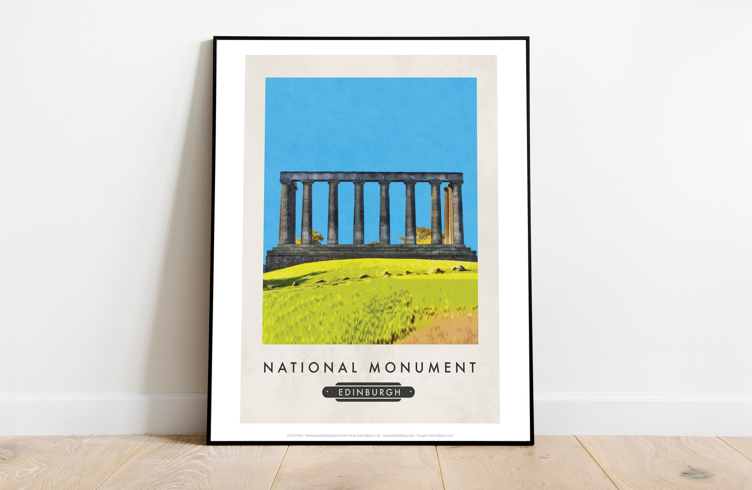 The National Monument, Edinburgh, Scotland - Art Print