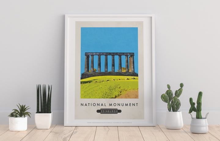 The National Monument, Edinburgh, Scotland - Art Print