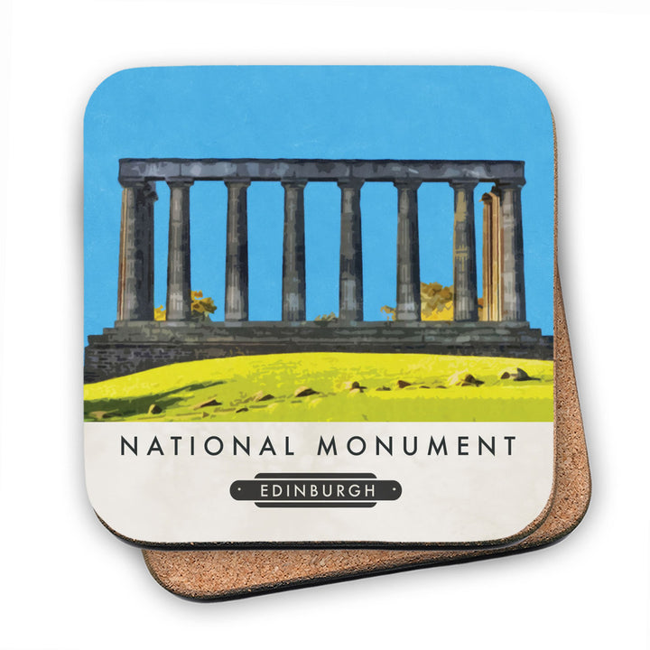 The National Monument, Edinburgh, Scotland MDF Coaster