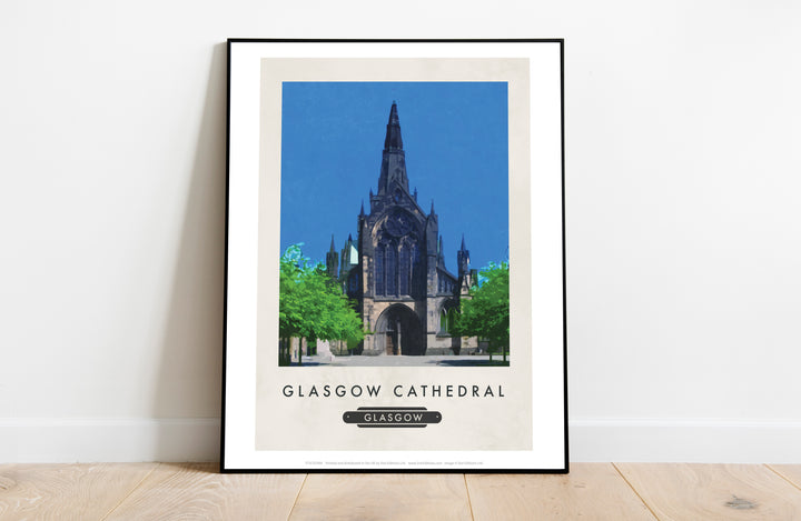 Glasgow Cathedral, Scotland - Art Print