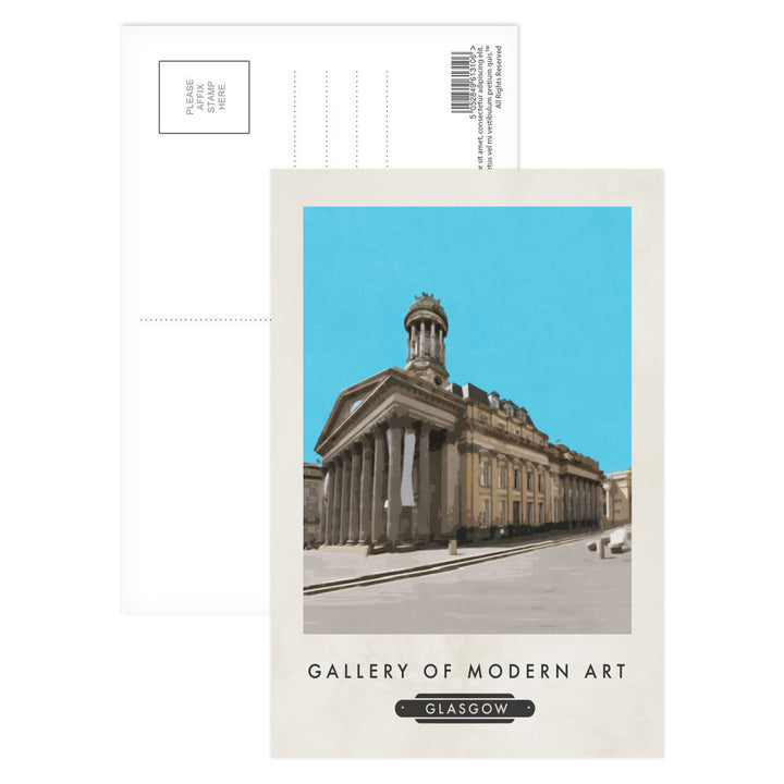 The Gallery of Modern Art, Scotland Postcard Pack