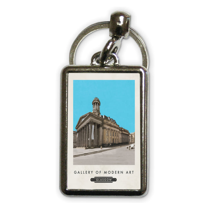 The Gallery of Modern Art, Scotland Metal Keyring