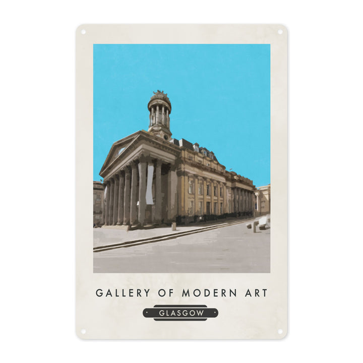 The Gallery of Modern Art, Scotland Metal Sign