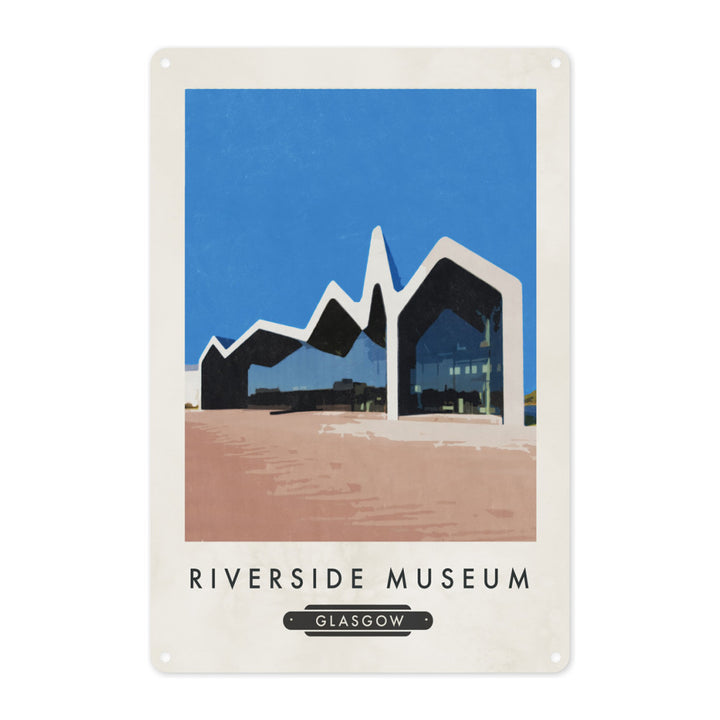 The Riverside Museum, Scotland Metal Sign