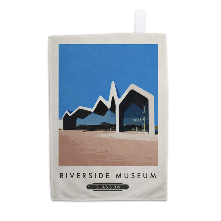 The Riverside Museum, Scotland Tea Towel