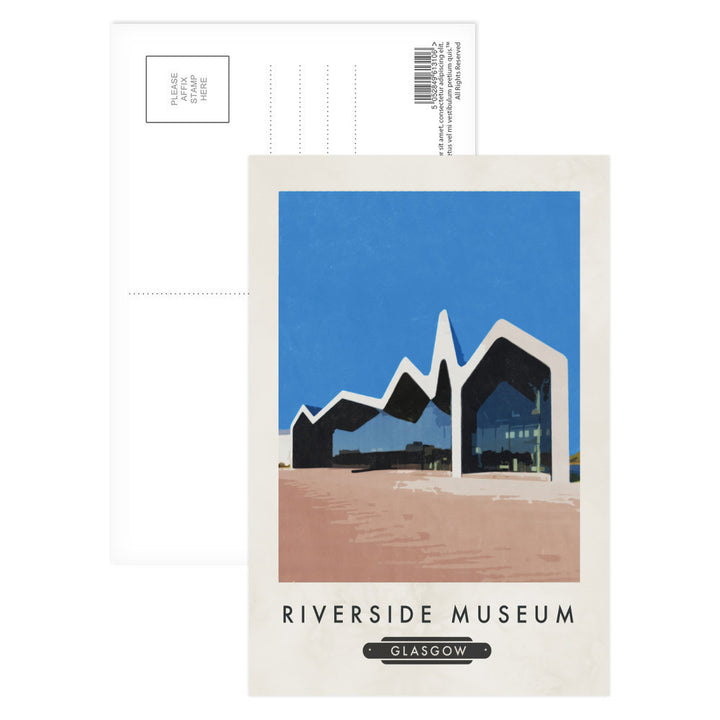 The Riverside Museum, Scotland Postcard Pack